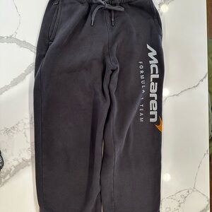 Hollister Black McLaren Logo Sweatpants